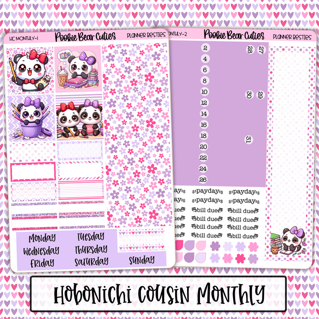 Hobonichi Cousin Monthly | Planner Besties