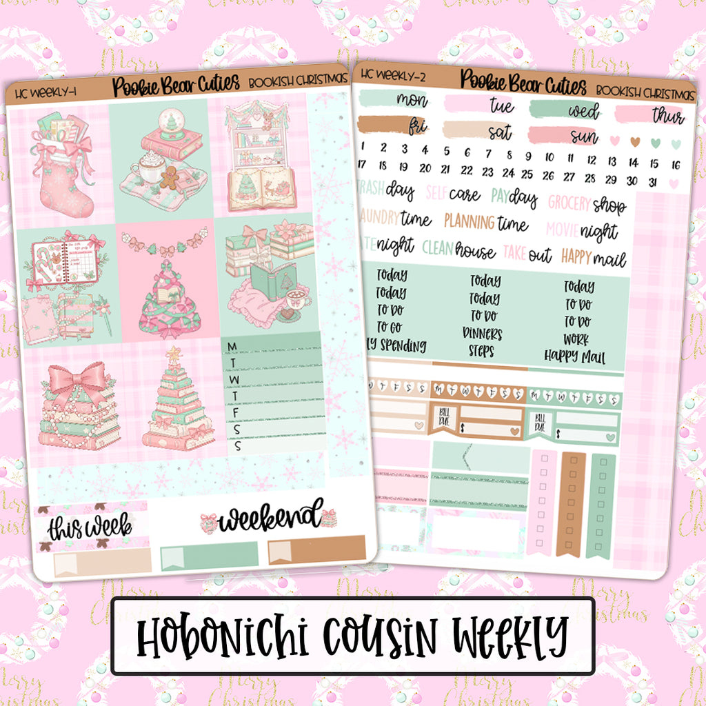 Hobonichi Cousin Weekly Kit | Bookish Christmas