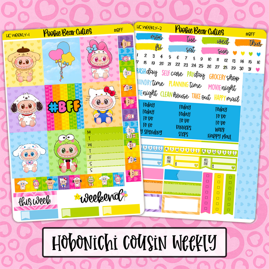 Hobonichi Cousin Weekly Kit | #BFF