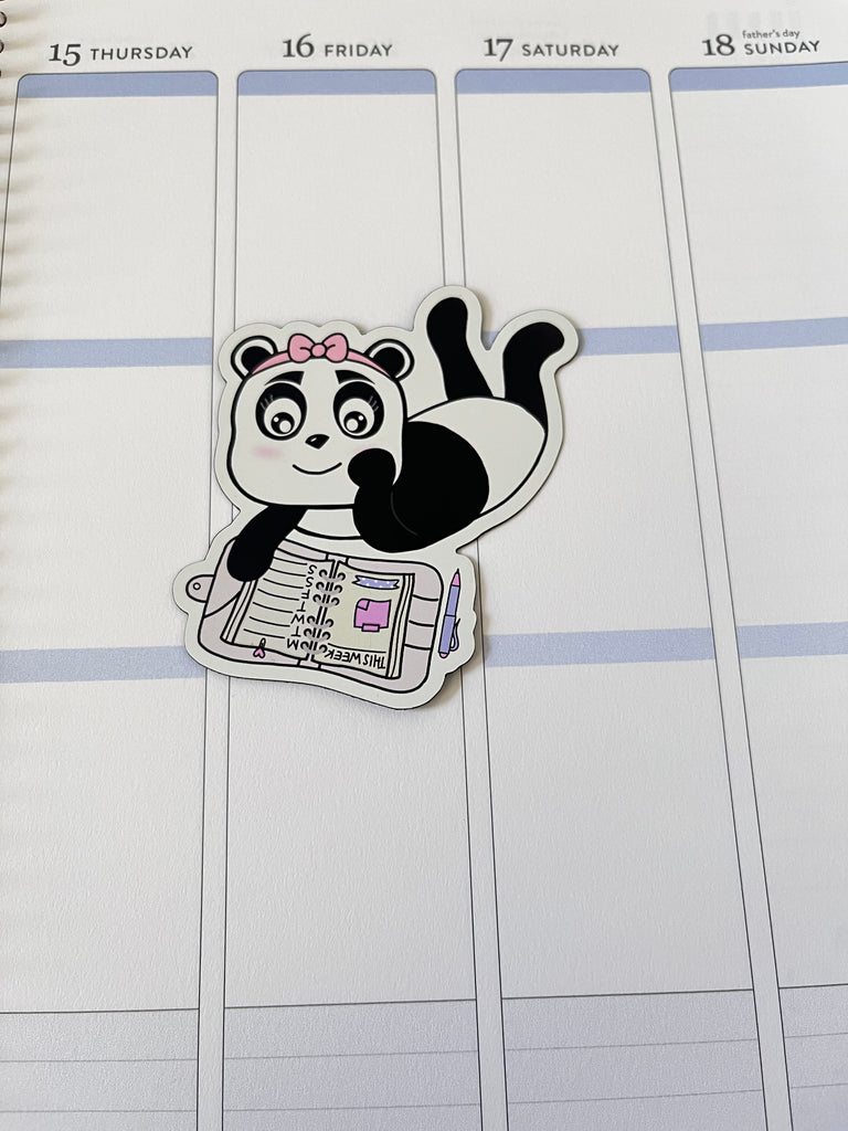 Pookie Bear Planning Magnet