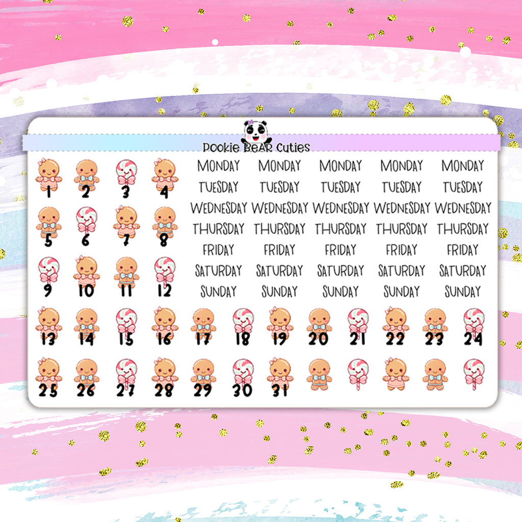 Date Covers | Gingerbread