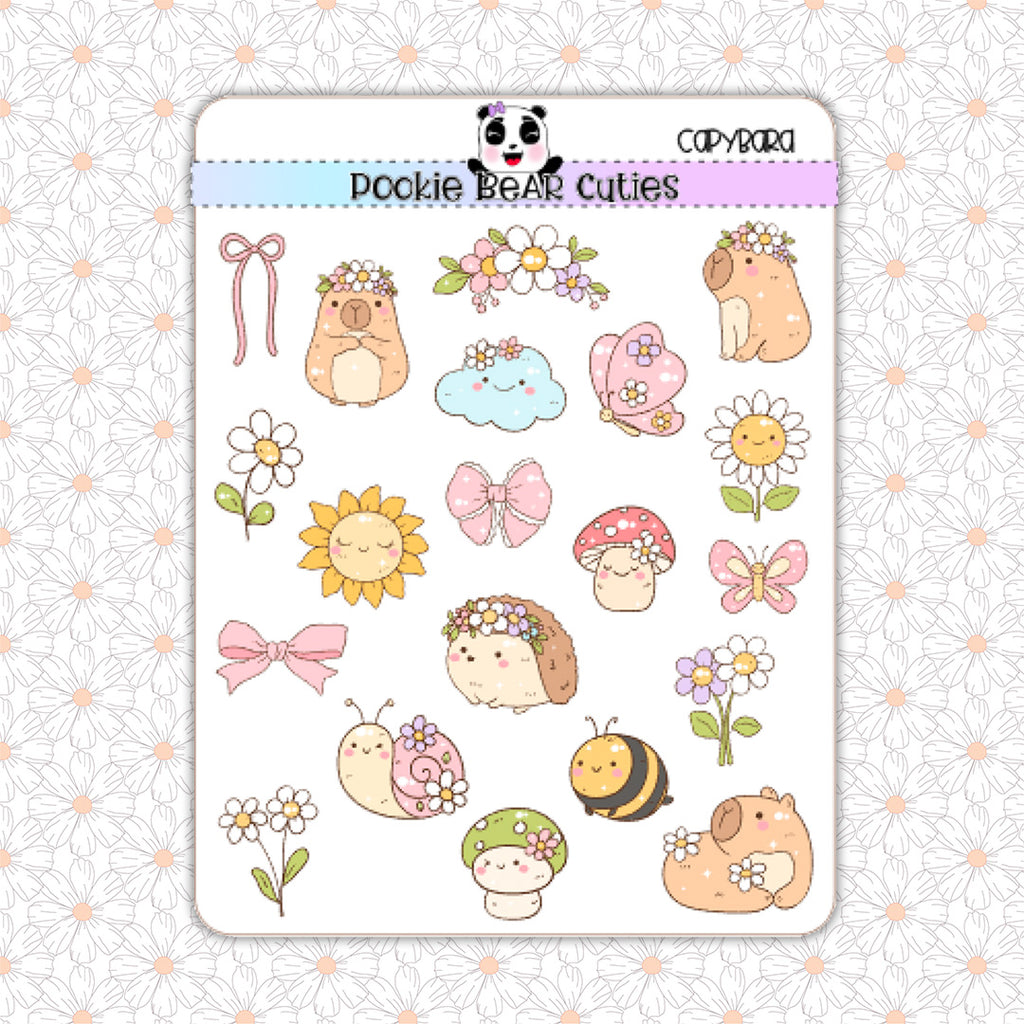 Capybara Deco Stickers