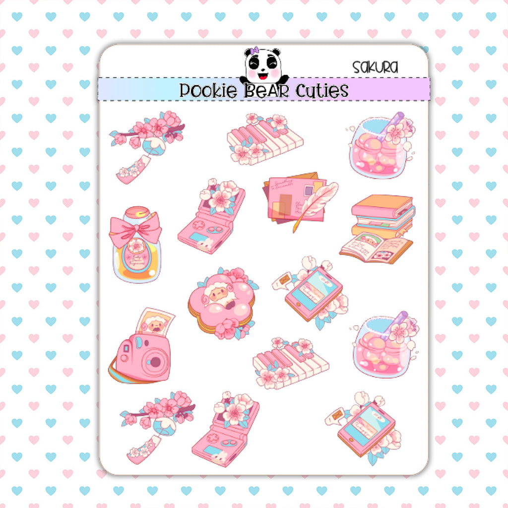 Sakura Deco Stickers