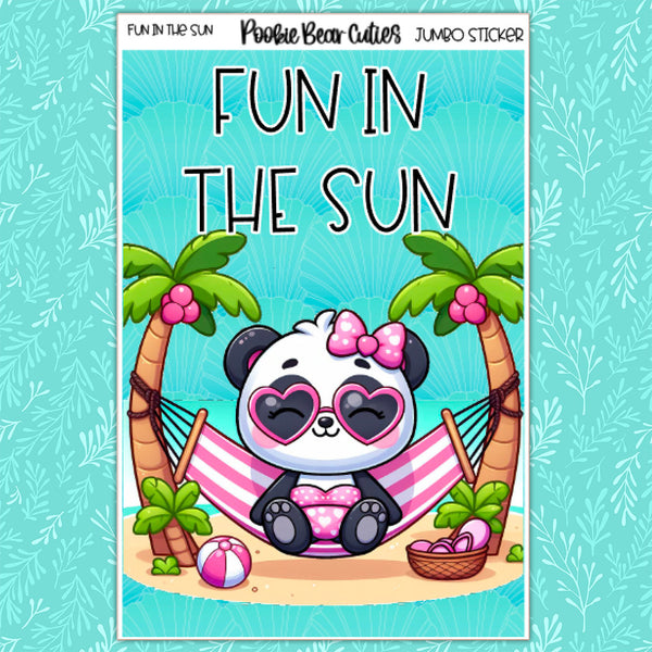 Fun in the Sun | Jumbo Stickers