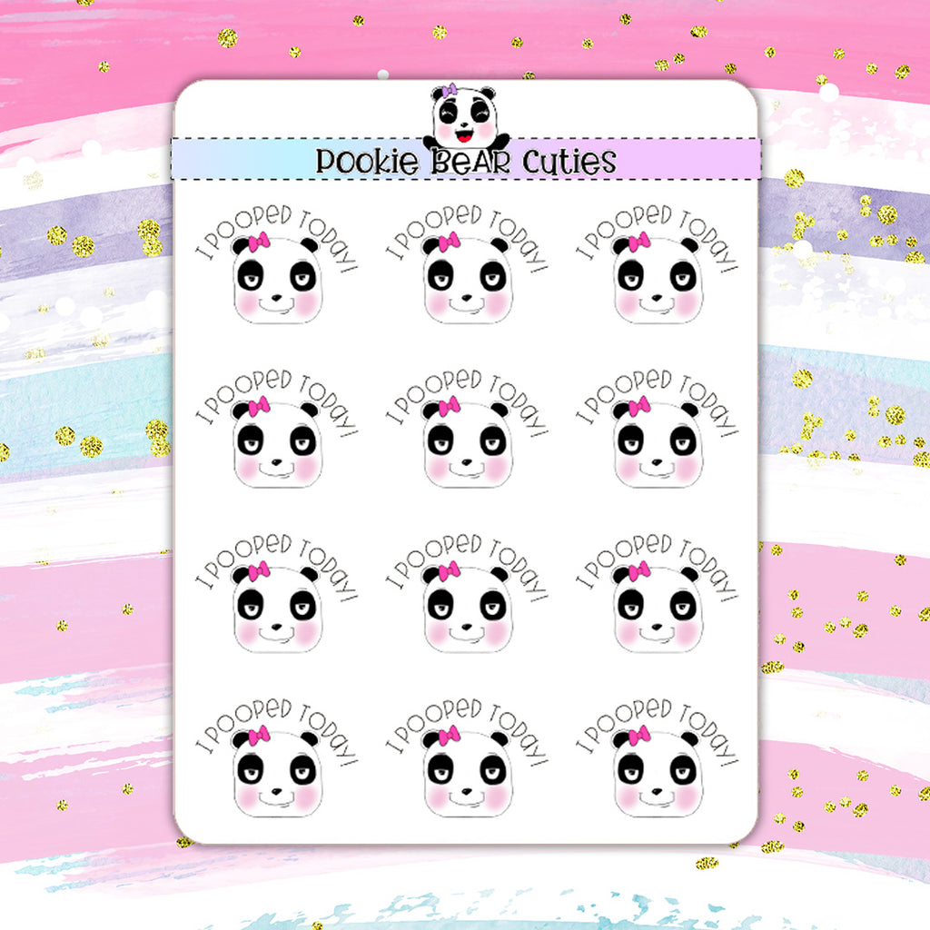 Pookie Bear | I Pooped Today