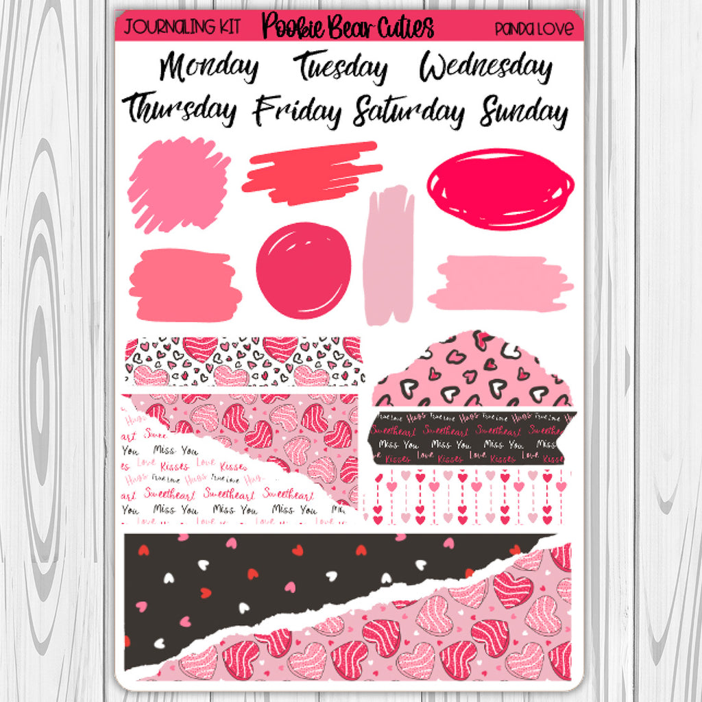 Journaling Kit | Panda Love