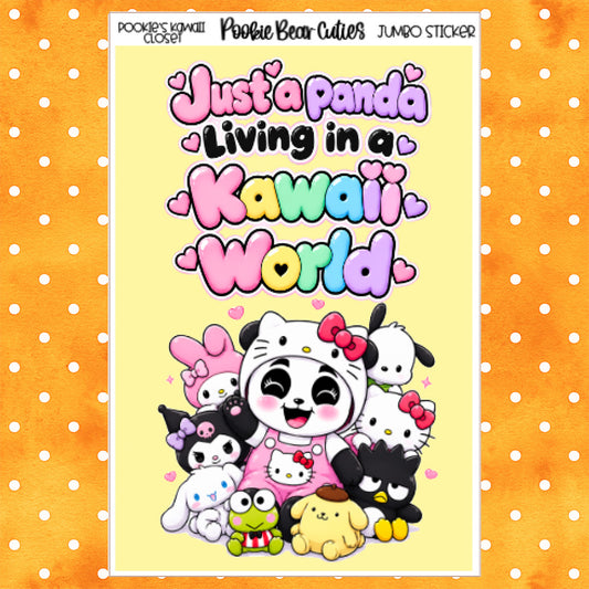Pookie's Kawaii Closet | Jumbo Sticker