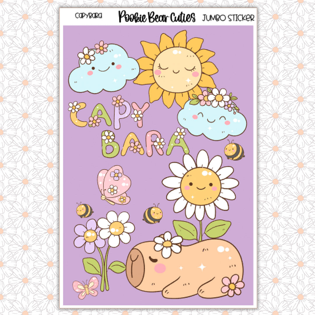 Capybara | Jumbo Sticker