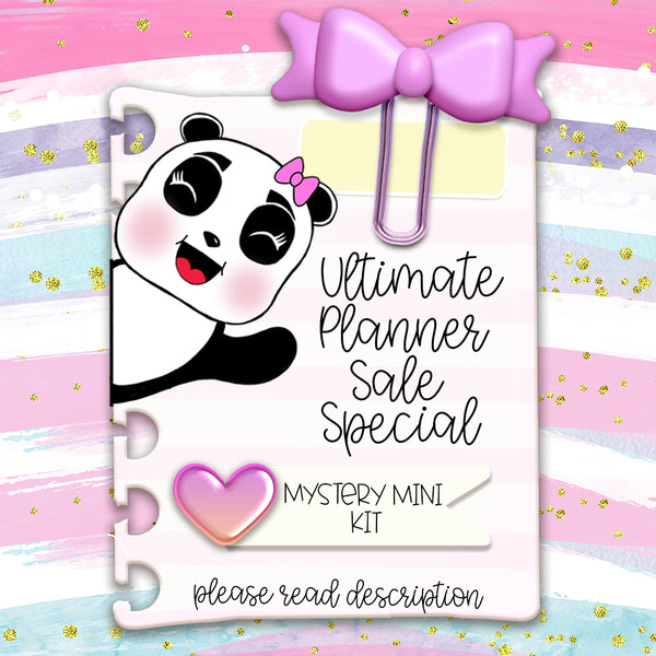 Ultimate Planner Sale Special | Mystery Mini Kit Random Pull