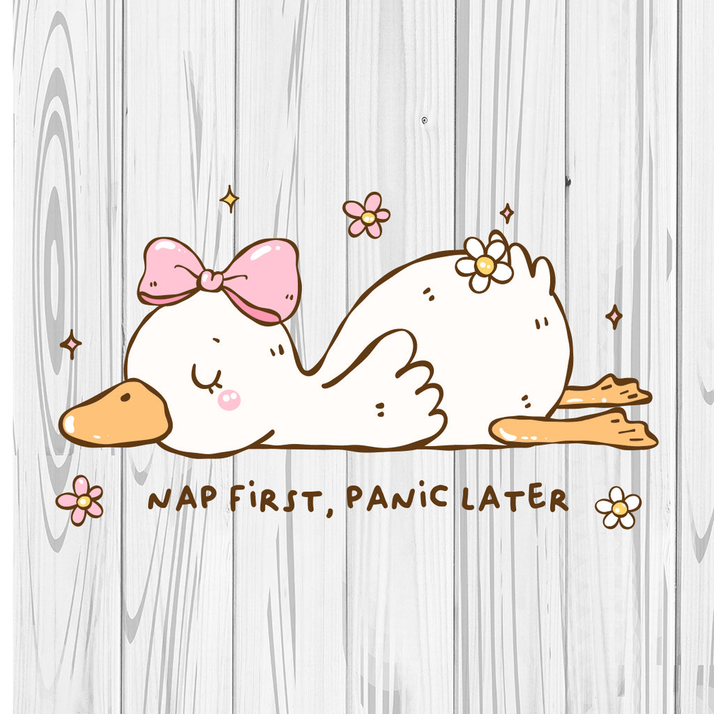 Die Cut | Nap First, Panic Later