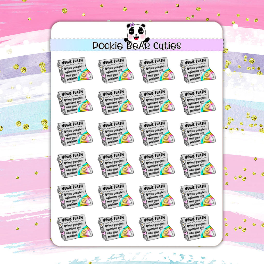 News Flash Stickers