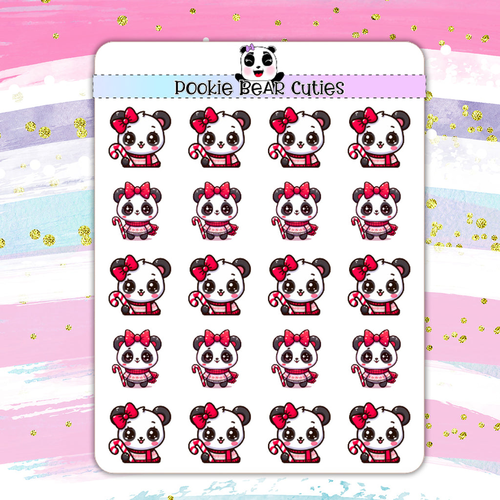 Panda | Candy Cane