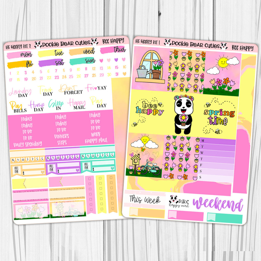 Hobonichi Cousin Weekly Kit | Bee Happy