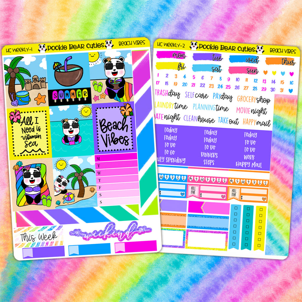 Hobonichi Cousin Weekly Kit | Beach Vibes