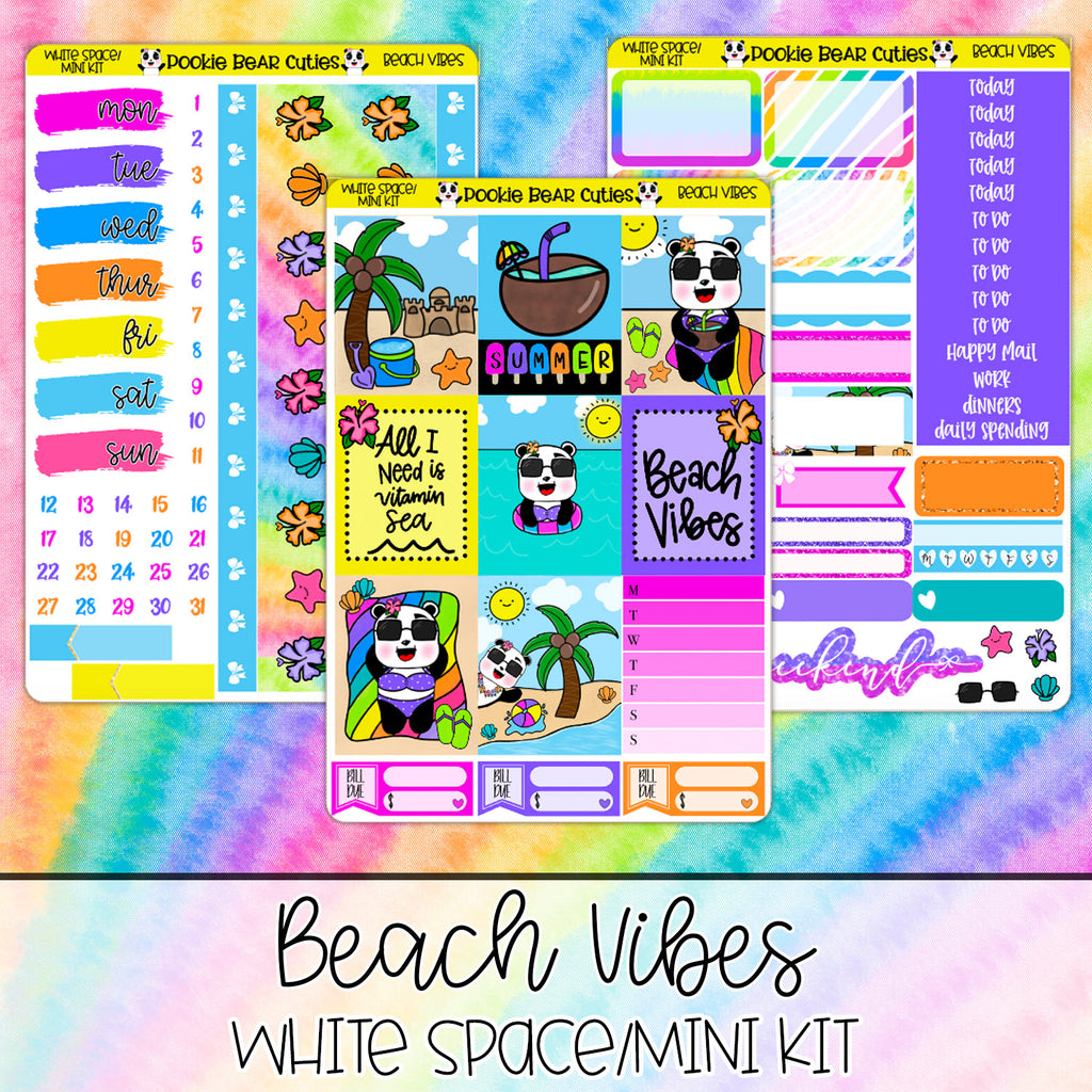 Beach Vibes | White Space Kit