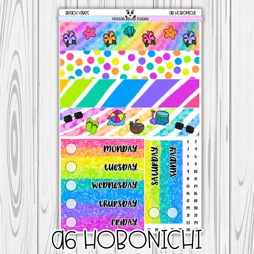 A6 Hobonichi | Beach Vibes