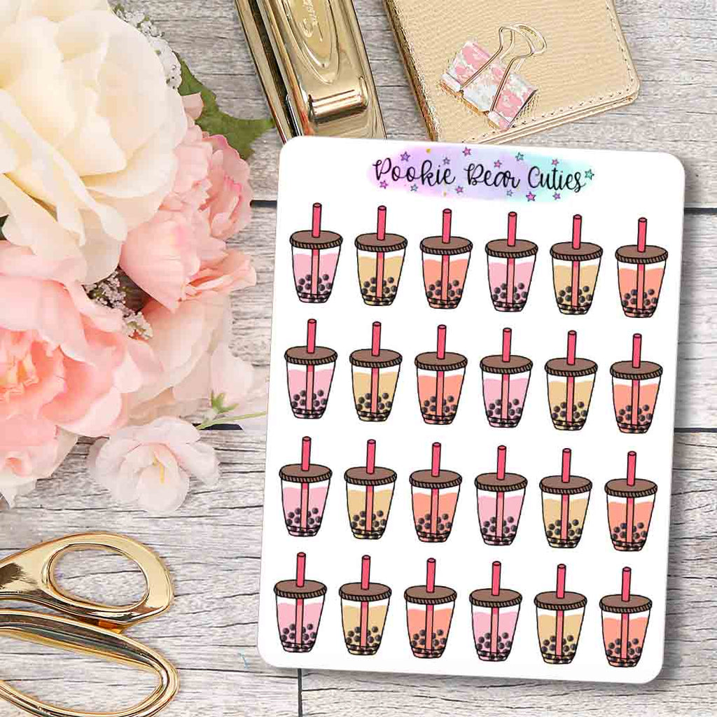 Boba Stickers