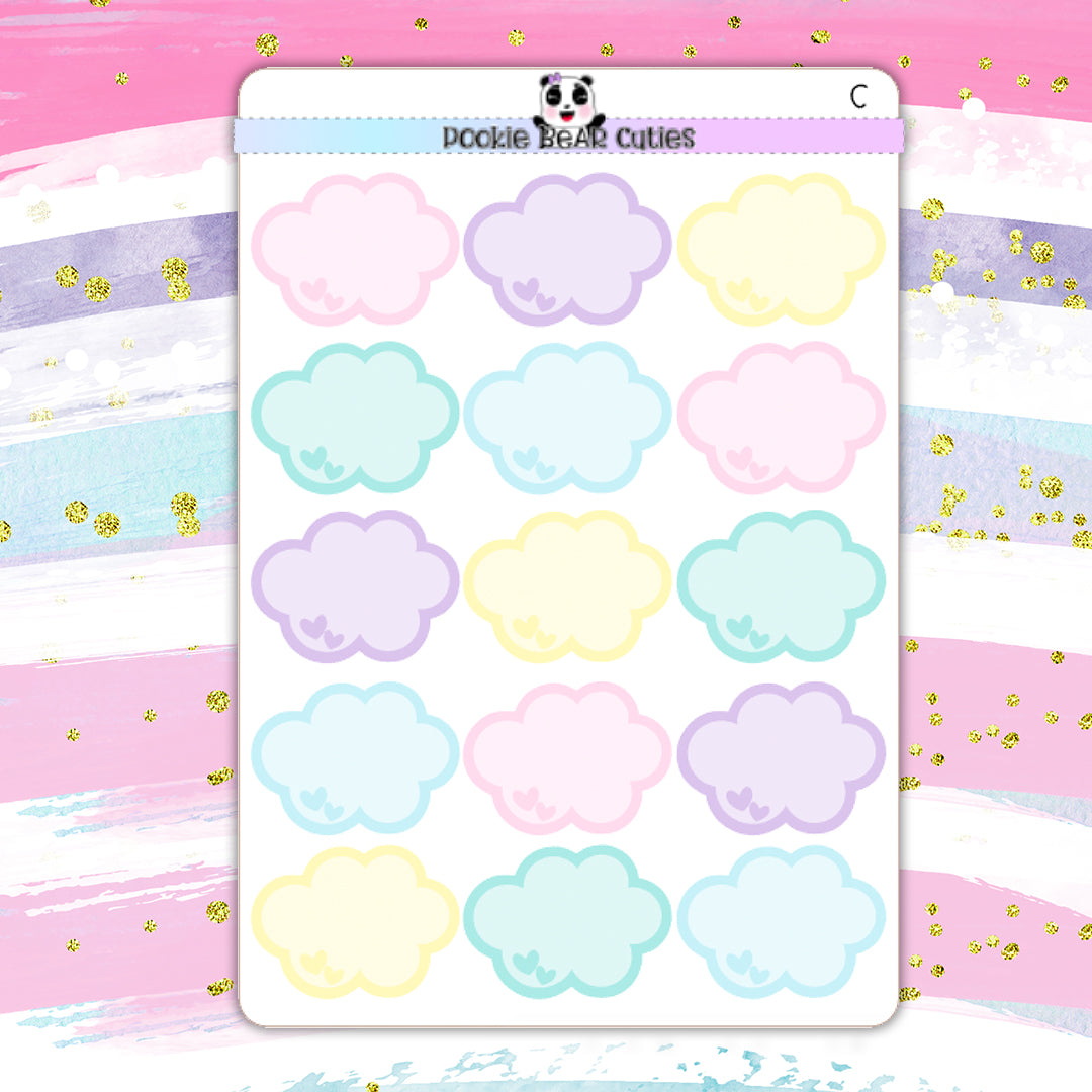 Cloud Stickers | Vo.1
