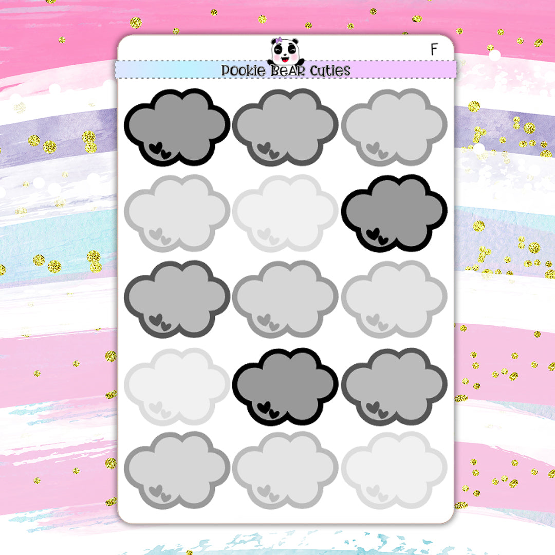 Cloud Stickers | Vo.1