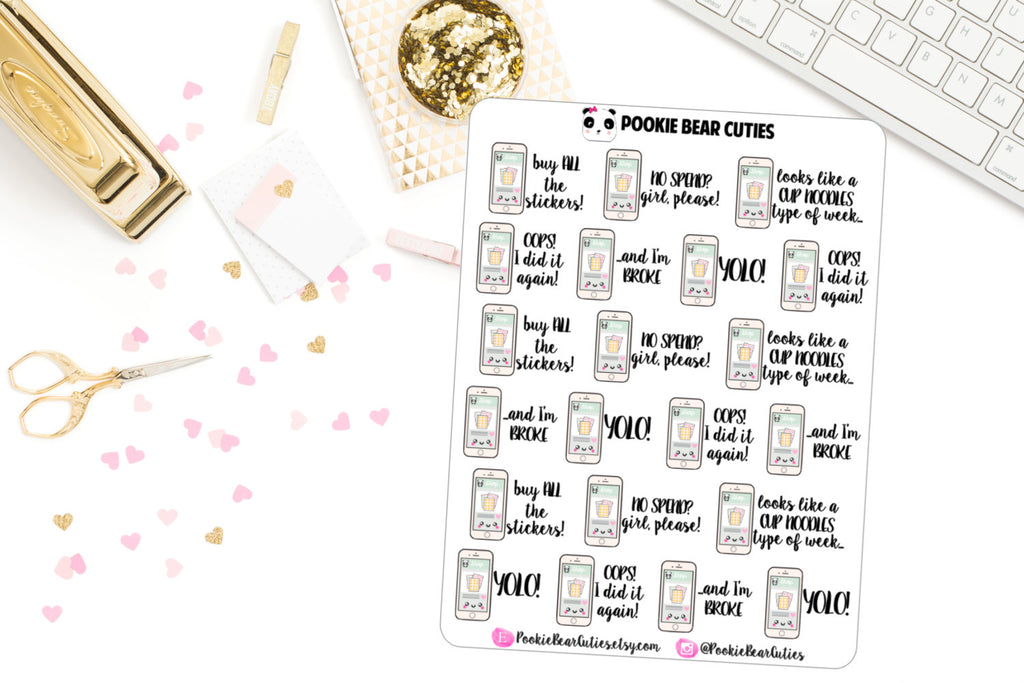 Sticker Addict Sticker Sheet
