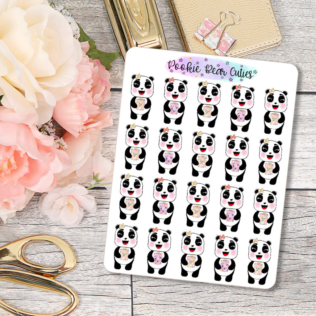 Pookie Bear Floral Planner