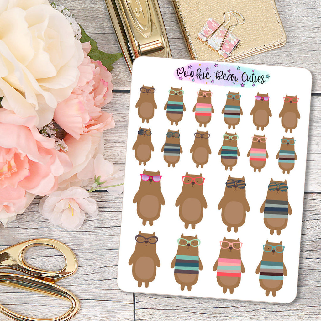 Cool Bears Stickers