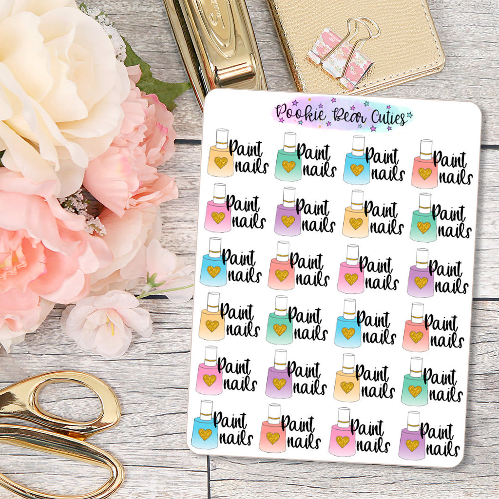 Paint Nail Manicure Stickers