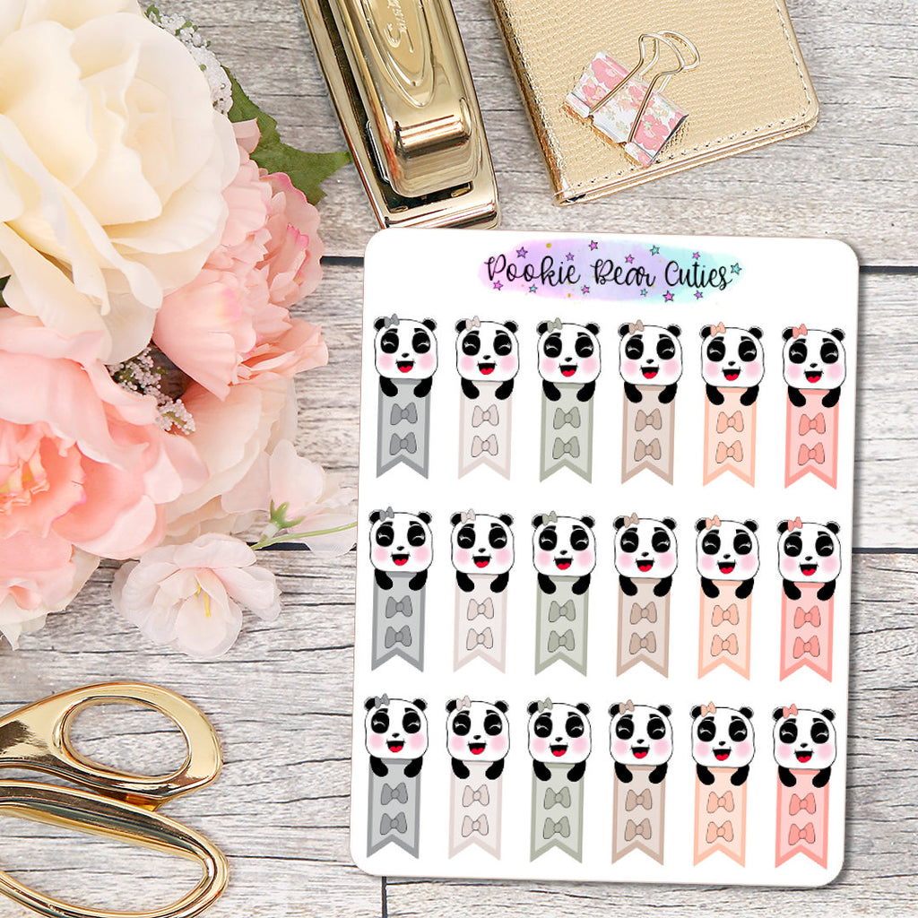 Pookie Bear Mini Bow Checklists