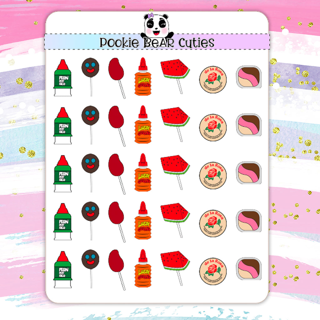 Mexican Candy Stickers