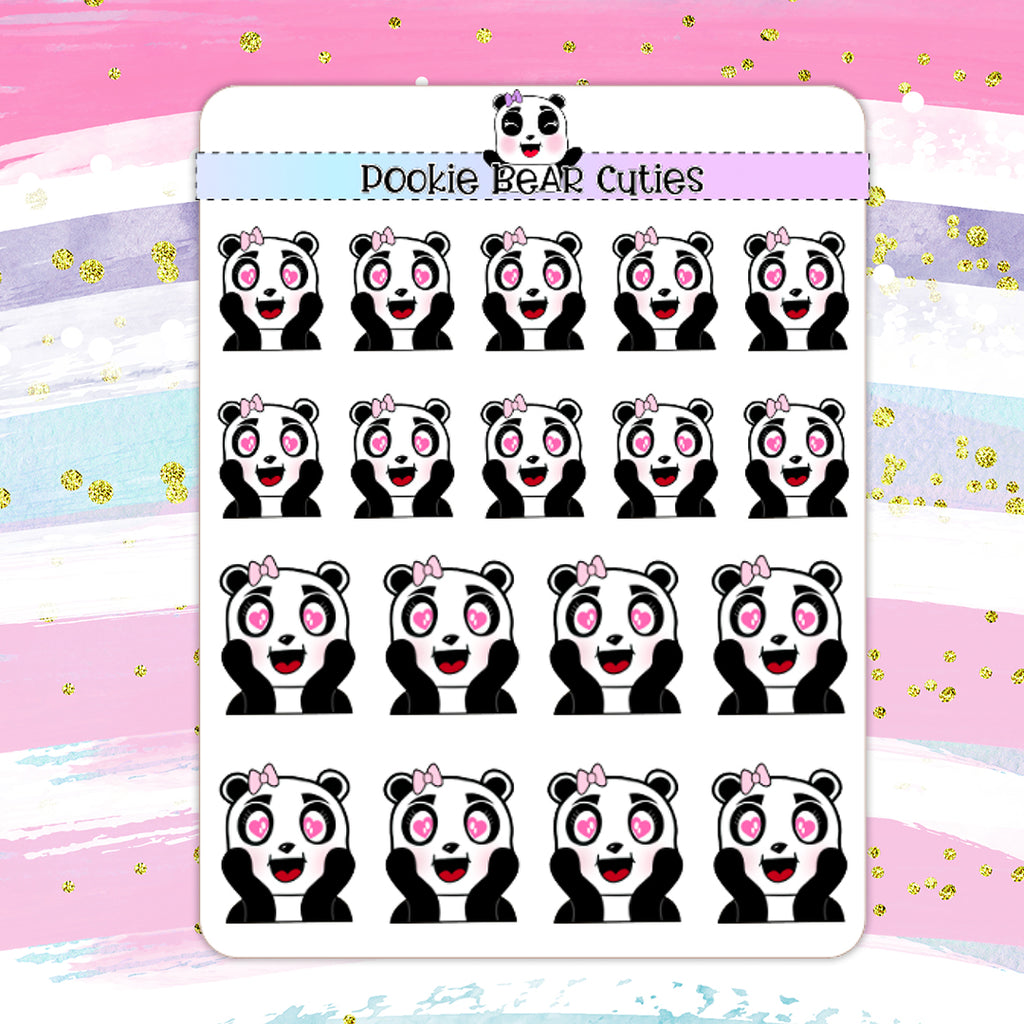 Pookie Bear | Heart Eyes