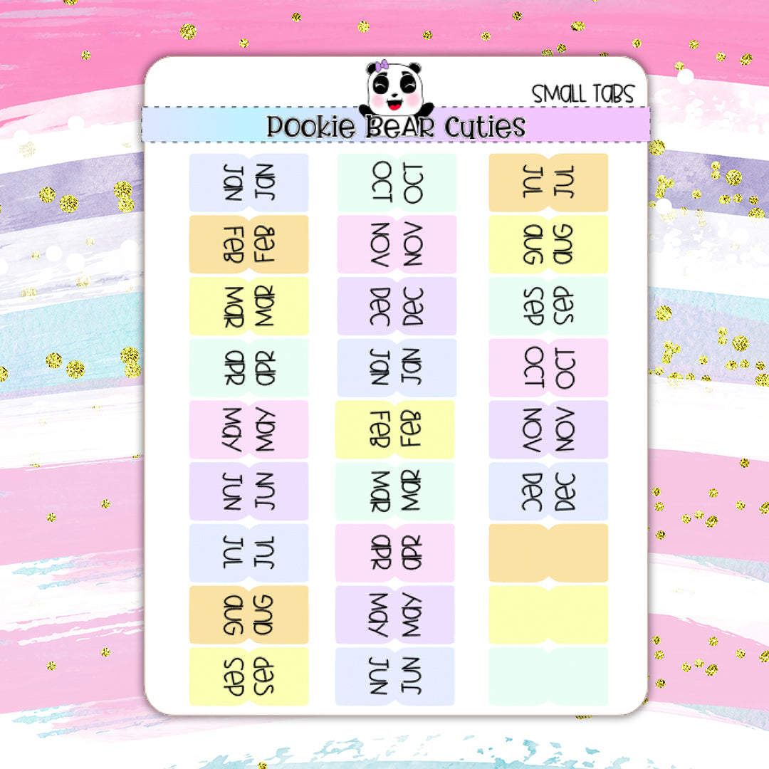 Small Tabs | A6 Hobonichi