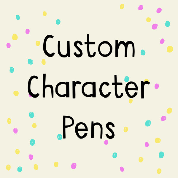 Custom Character Pens | TikTokLive Listing