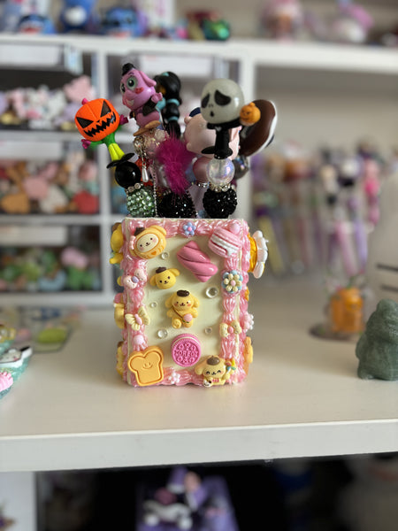 Custom Decoden Pen/Pencil Holder