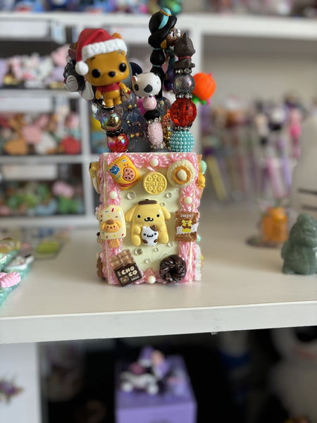 Custom Decoden Pen/Pencil Cup