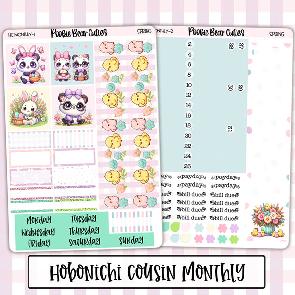 Hobonichi Cousin Monthly | Spring
