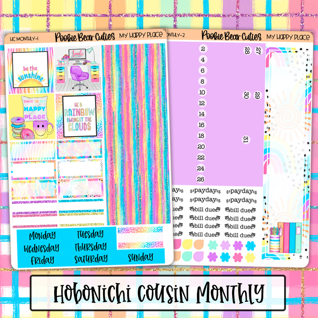 Hobonichi Cousin Monthly | My Happy Place