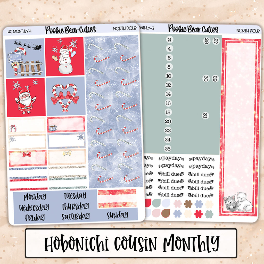 Hobonichi Cousin Monthly | North Pole