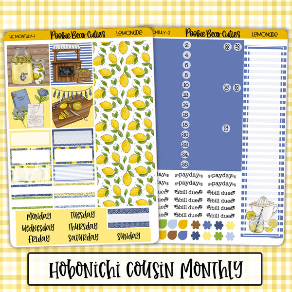 Hobonichi Cousin Monthly | Lemonade