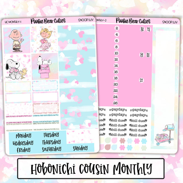 Hobonichi Cousin Monthly | Snoop Luv