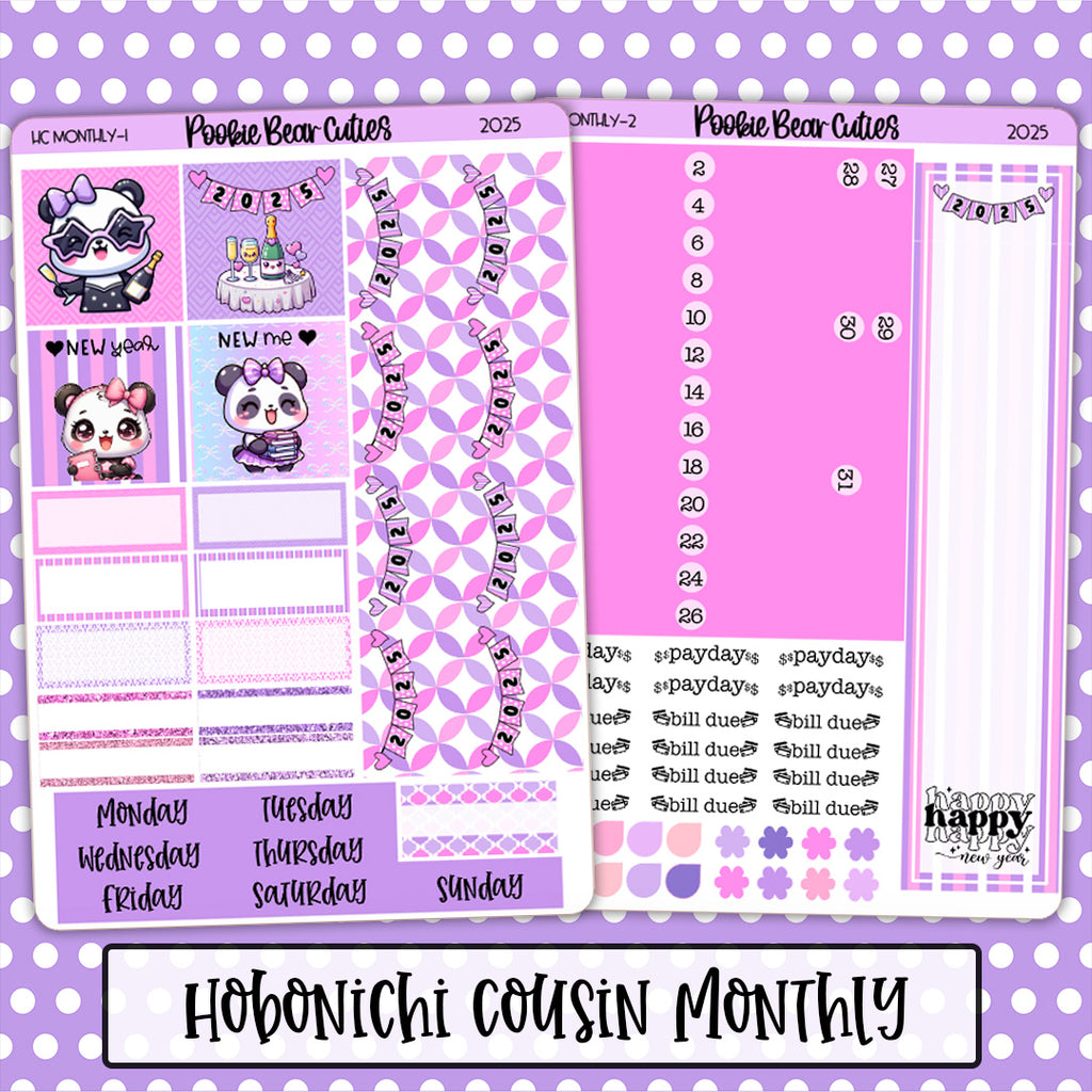 Hobonichi Cousin Monthly | 2025