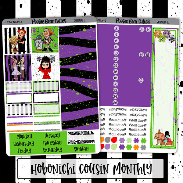 Hobonichi Cousin Monthly | Beetle J