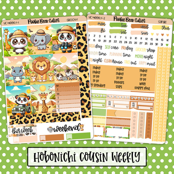 Hobonichi Cousin Weekly Kit | Safari