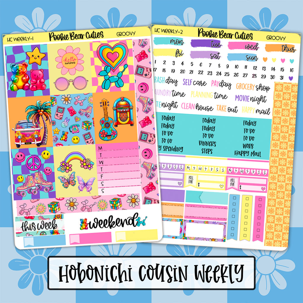 Hobonichi Cousin Weekly Kit | Groovy