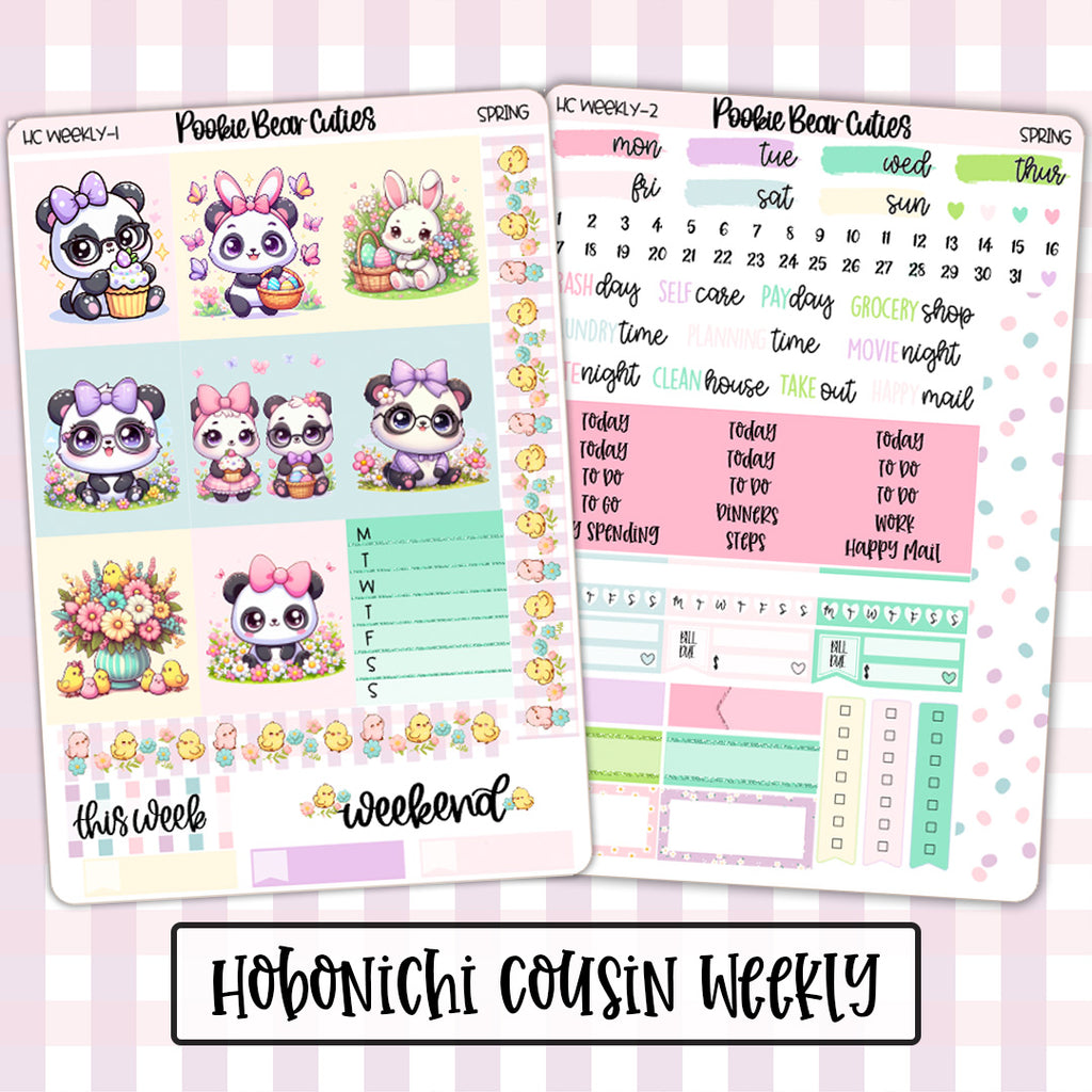 Hobonichi Cousin Weekly Kit | Spring