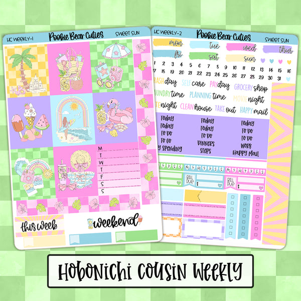 Hobonichi Cousin Weekly Kit | Sweet Sun