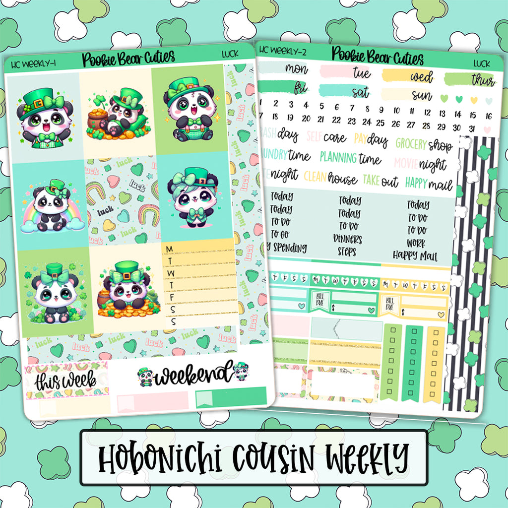 Hobonichi Cousin Weekly Kit | Luck