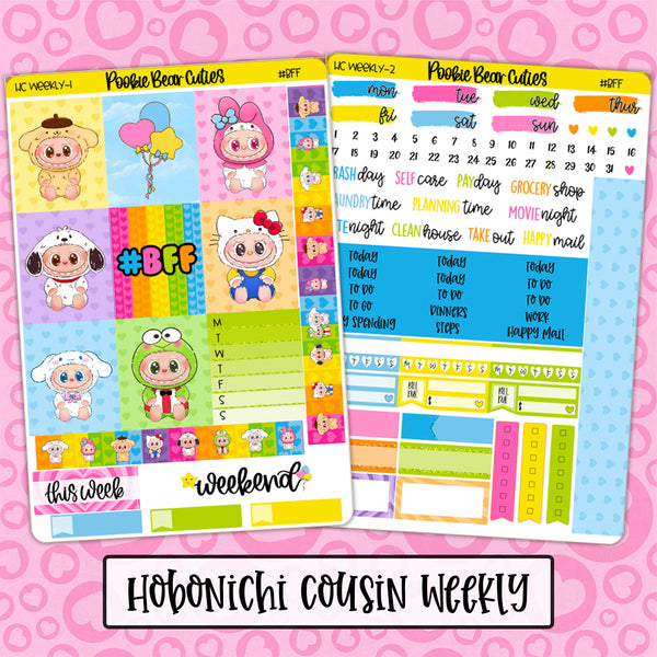 Hobonichi Cousin Weekly Kit | #BFF