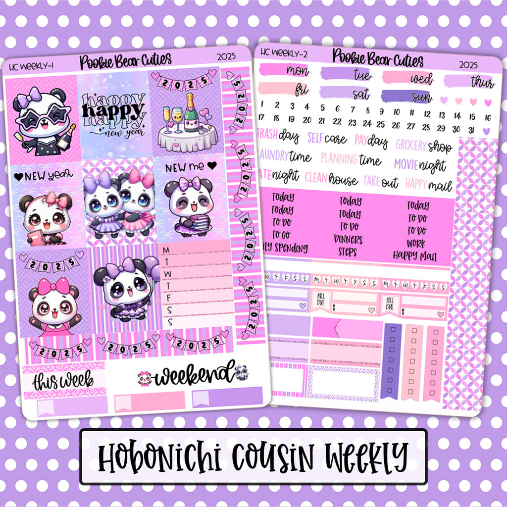 Hobonichi Cousin Weekly Kit | 2025