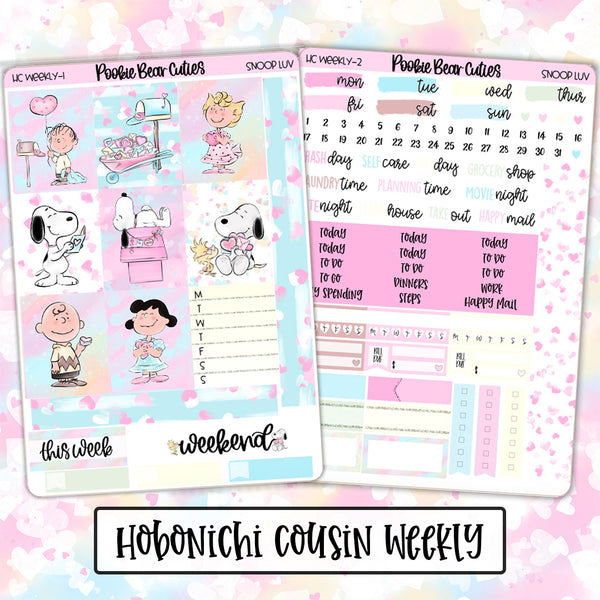 Hobonichi Cousin Weekly Kit | Snoop Luv