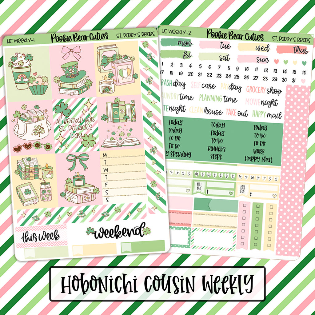 Hobonichi Cousin Weekly Kit | St. Paddy's Reads